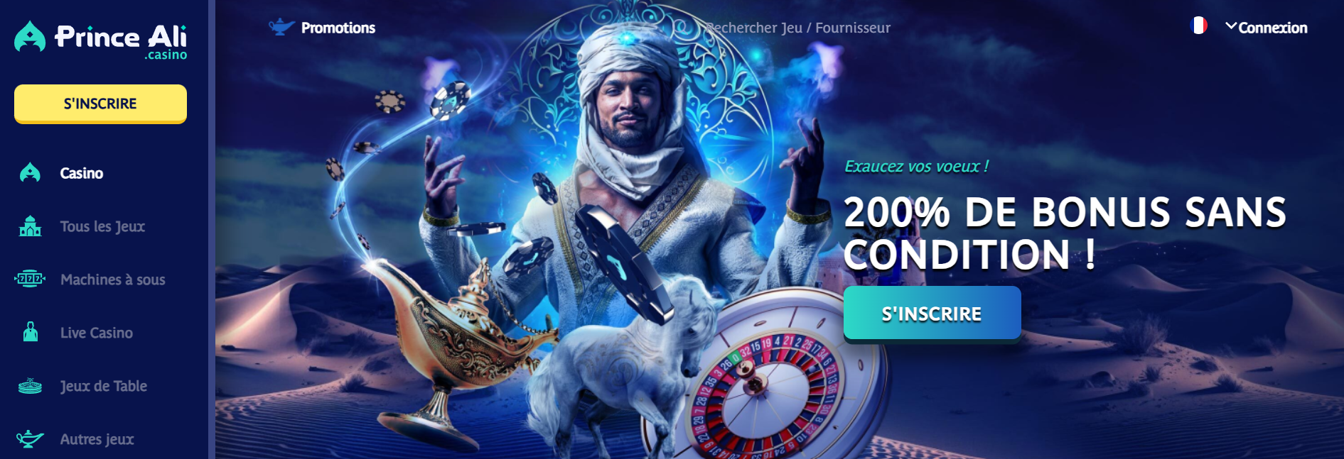 Prince Ali Casino Review